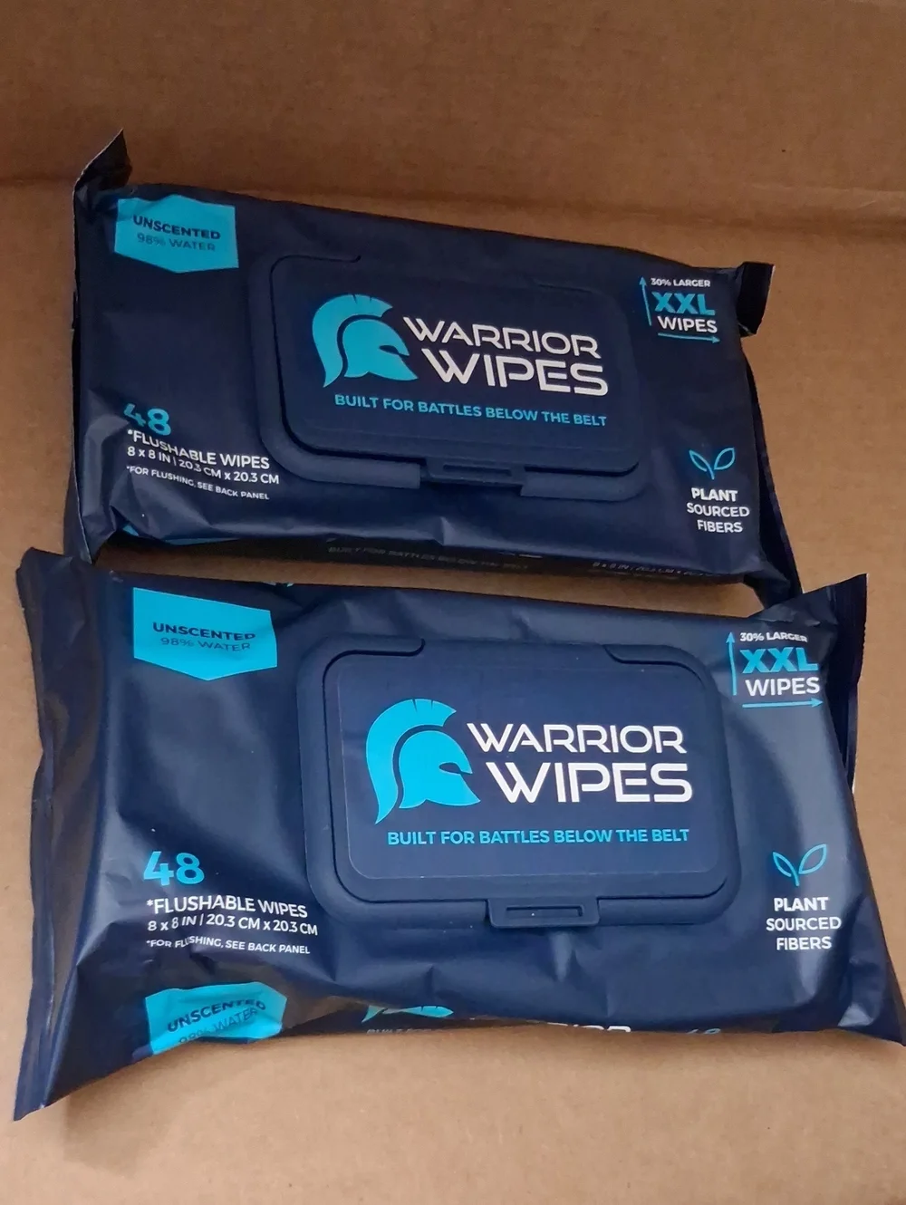 2 Pack Mens Xxl Wipes Nwt